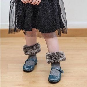 LUXURIOUS FAUX FUR SOCKS FOR KIDS! Free shipping!